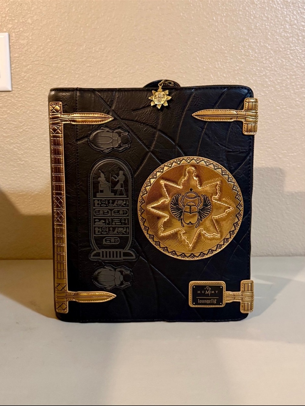 LOUNGEFLY BOOK OF THE DEAD BRAND NEW WITH TAGS STILL ATTACHED!!!